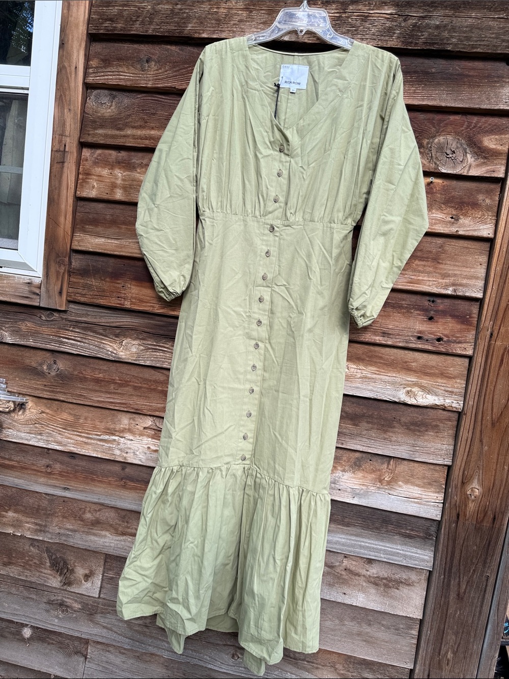 RITA ROW maxi dress organic cotton